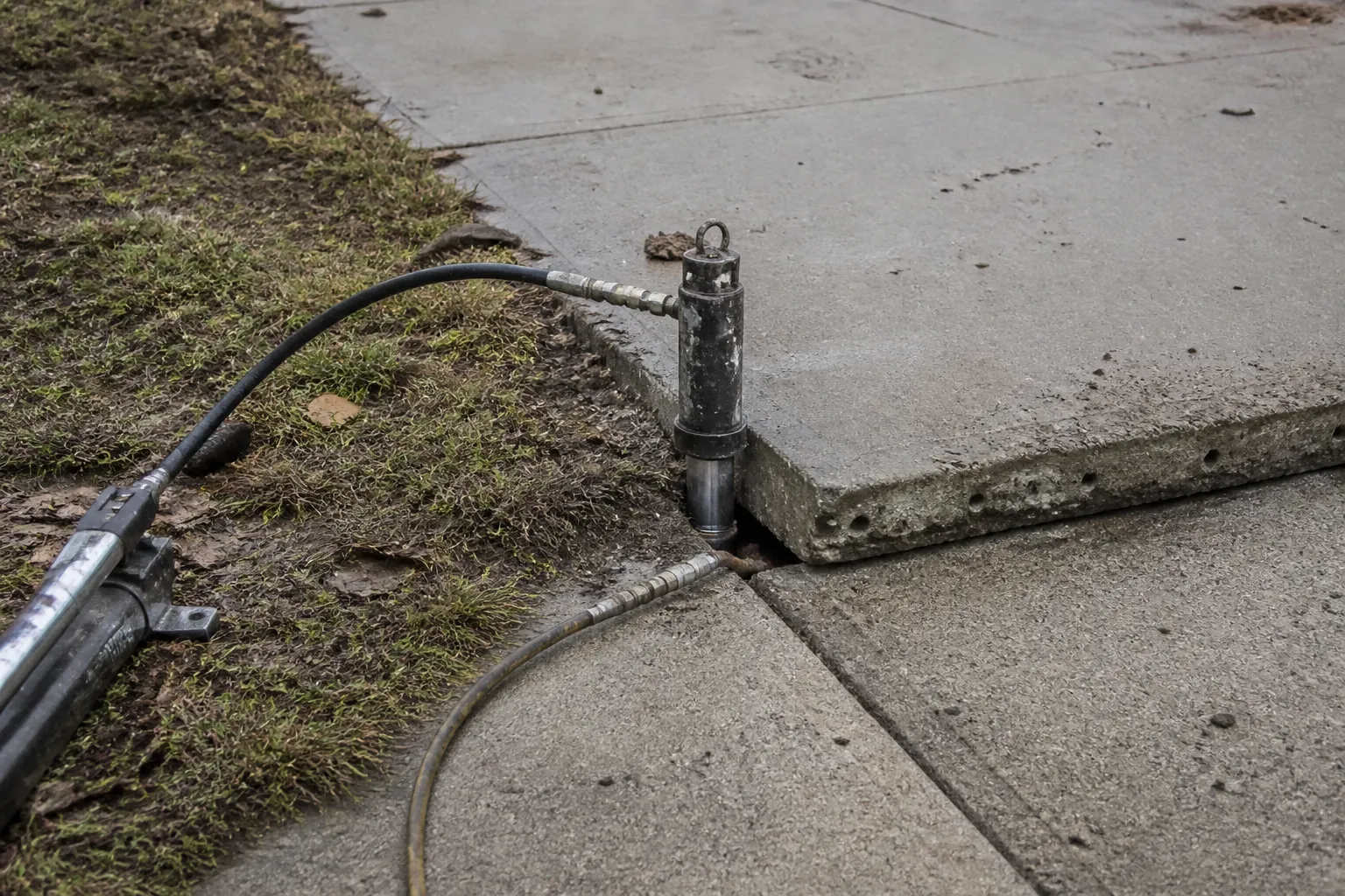 Concrete Slab Jacking & Leveling